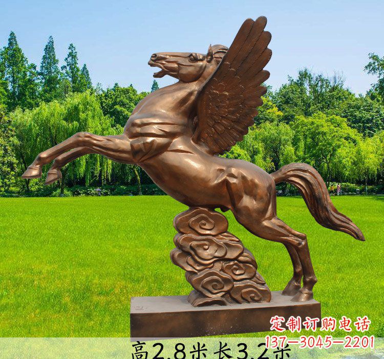 重庆飞马铜雕222