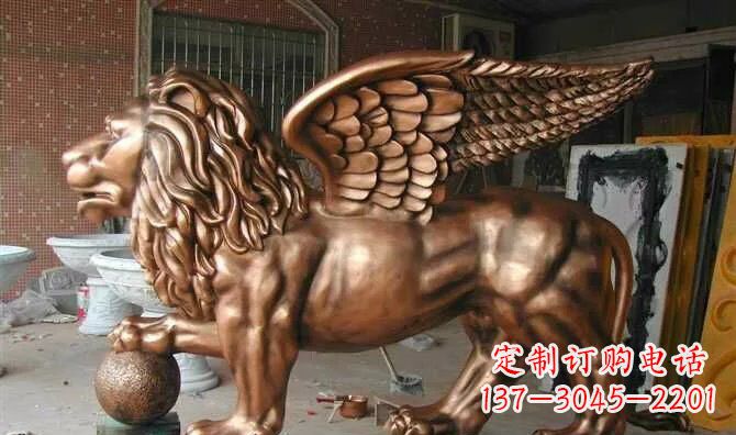重庆飞狮玻璃钢动物雕塑