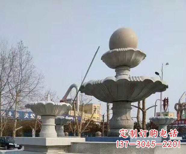 重庆风水球大型喷泉石雕