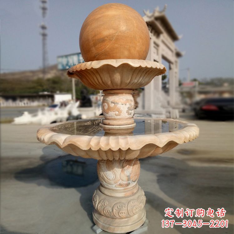 重庆风水球石雕塑