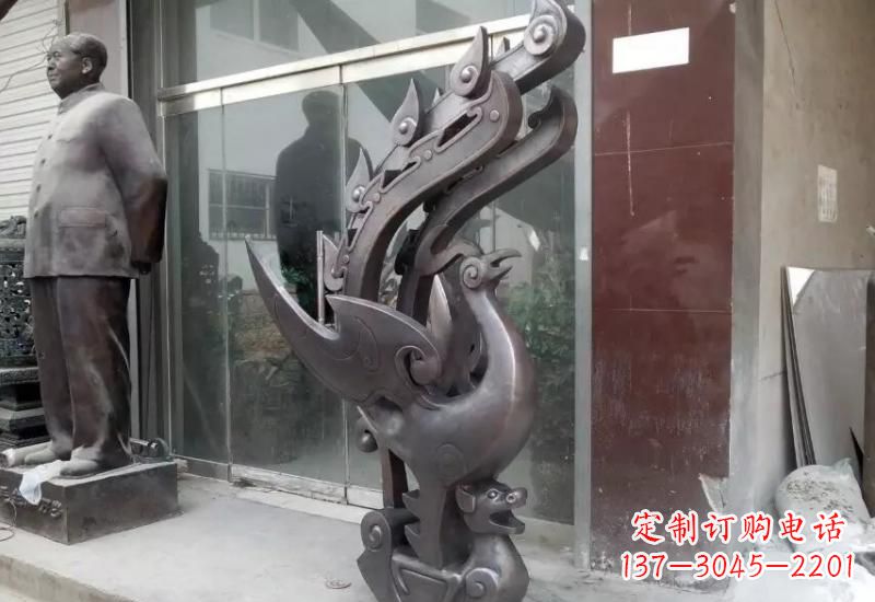 重庆凤凰貔貅铜雕