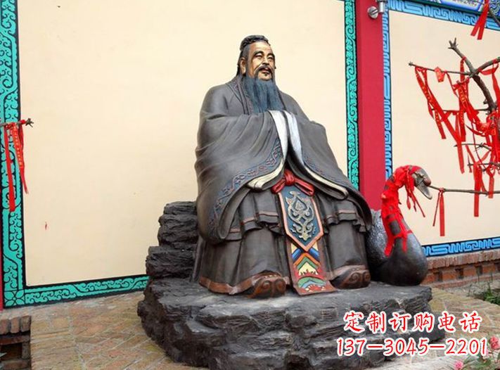 重庆精美定制- 孔子雕塑