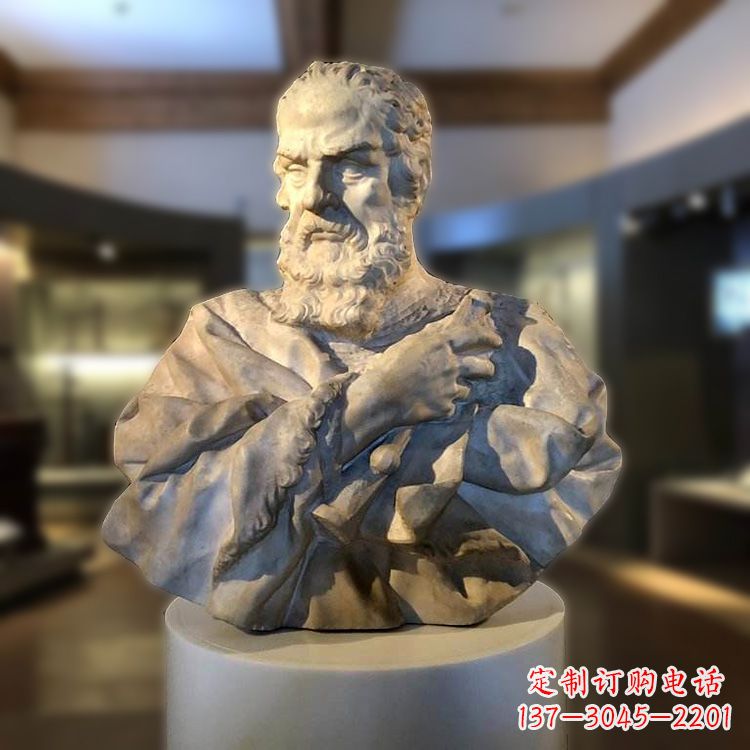 重庆伽利略头像雕塑--精致定制