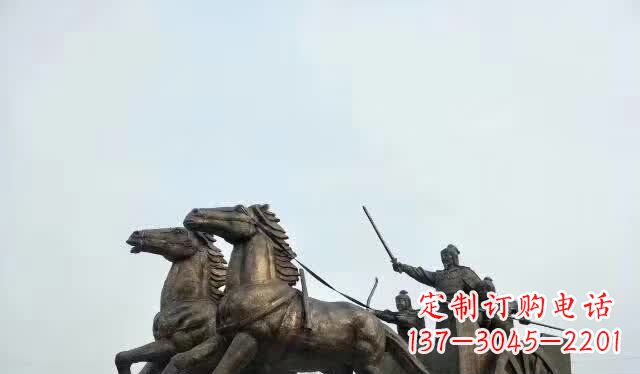 重庆文艺复兴风格马车雕塑