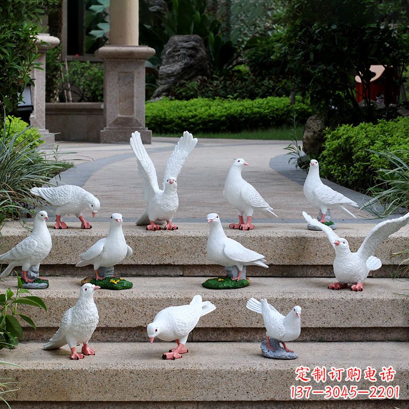重庆鸽子抽象雕塑