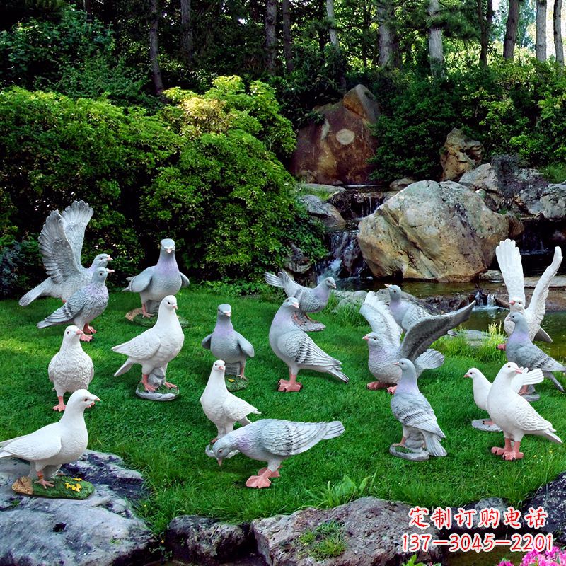 重庆精致鸽子不锈钢雕塑