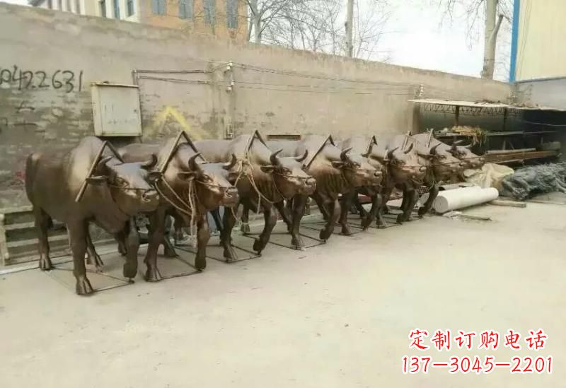 重庆艺术之作,牛雕塑