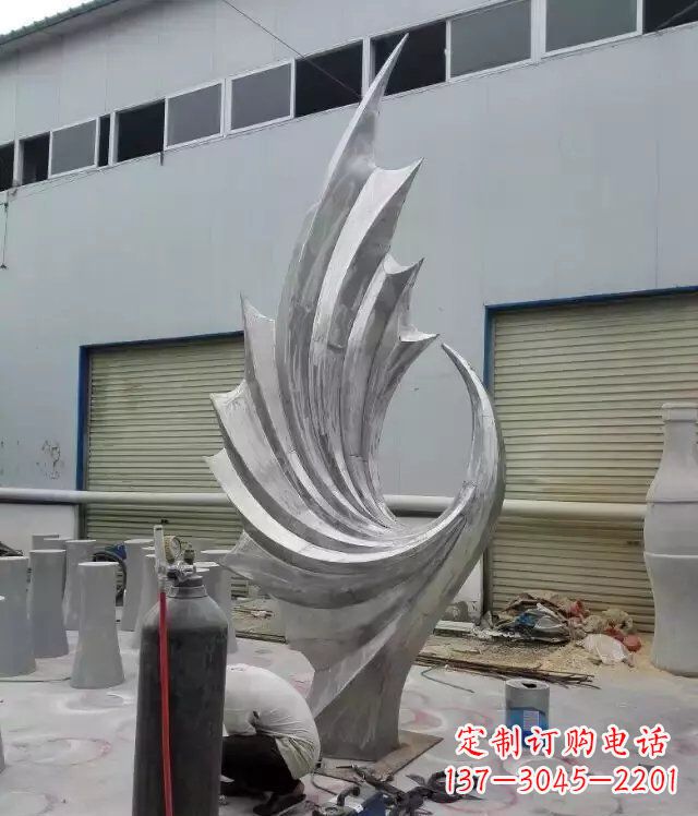 重庆 不锈钢凤凰抽象雕塑