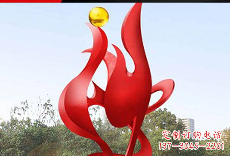重庆现代工艺不锈钢凤凰雕塑