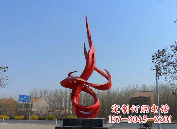 重庆不锈钢火苗经典建筑雕塑