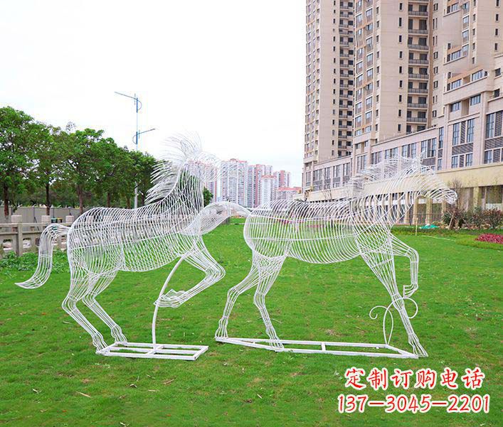 重庆不锈钢马雕塑