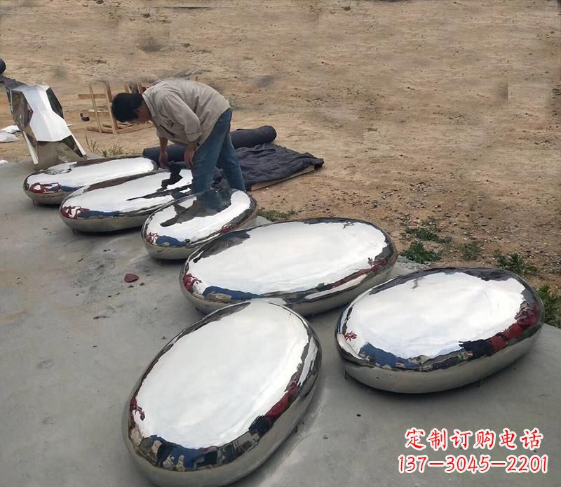 重庆中领雕塑水滴形艺术雕塑