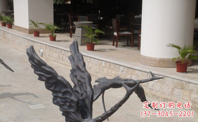 重庆中领雕塑精美大雁铜雕