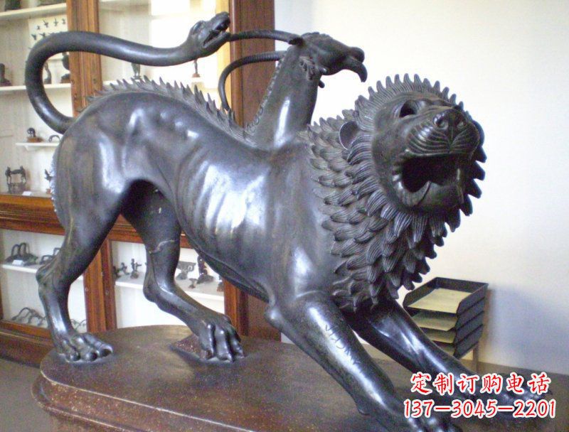 重庆精美羚羊铜雕塑
