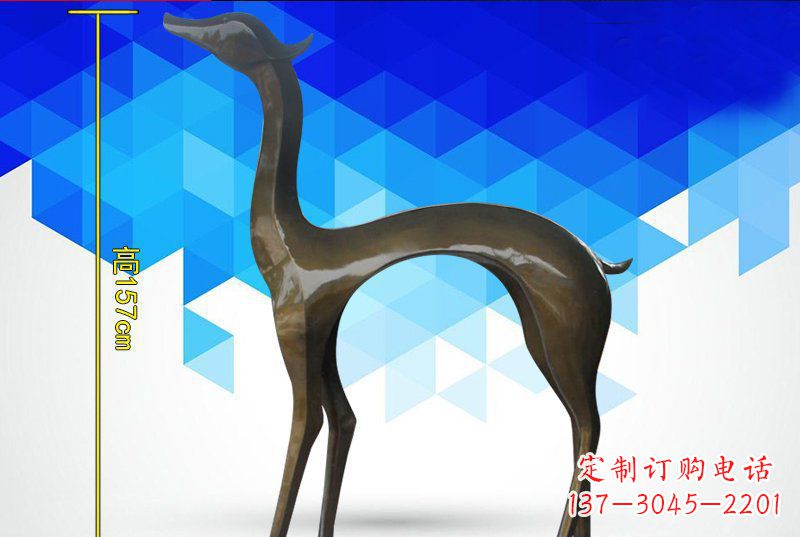 重庆铜质雕刻小鹿雕