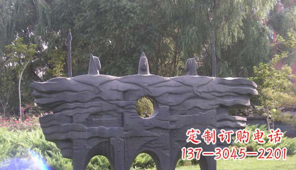 重庆精美绝伦的战士铜雕