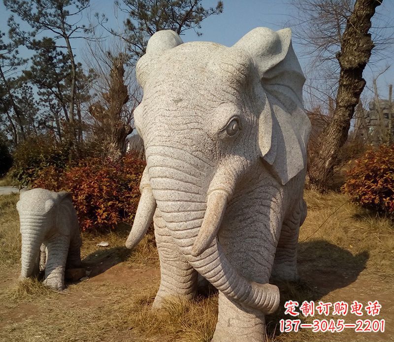 重庆精美大象雕塑