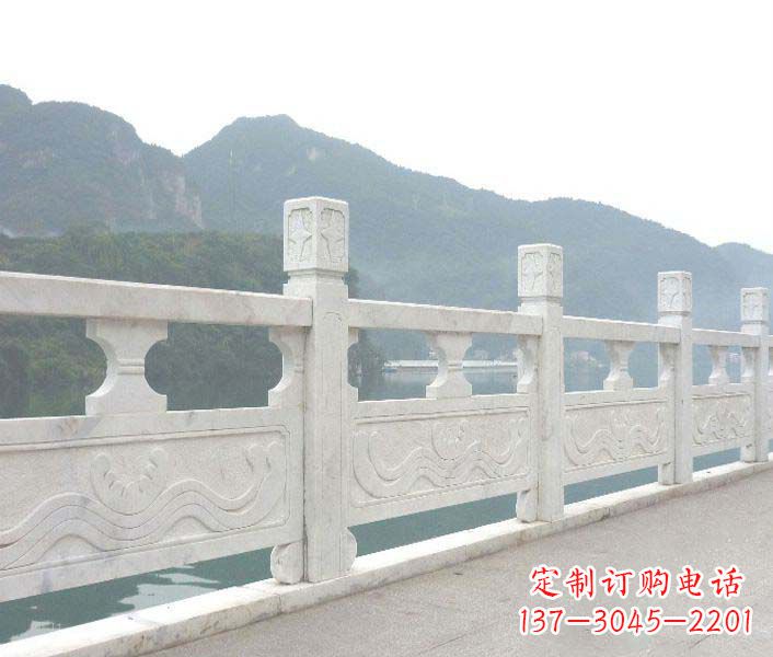 重庆高品质公园大理石栏板景观石雕