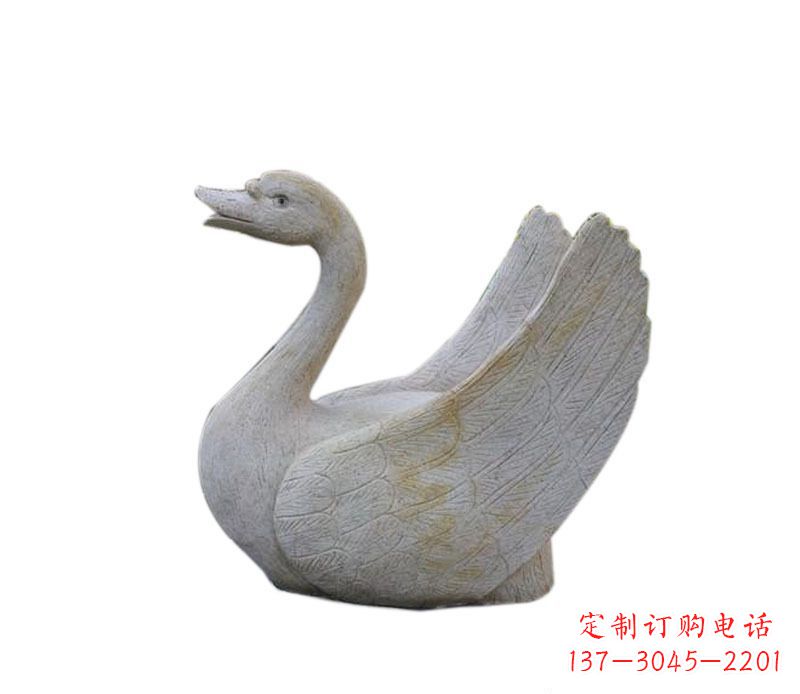 重庆中领雕塑 | 天鹅石雕景观喷泉