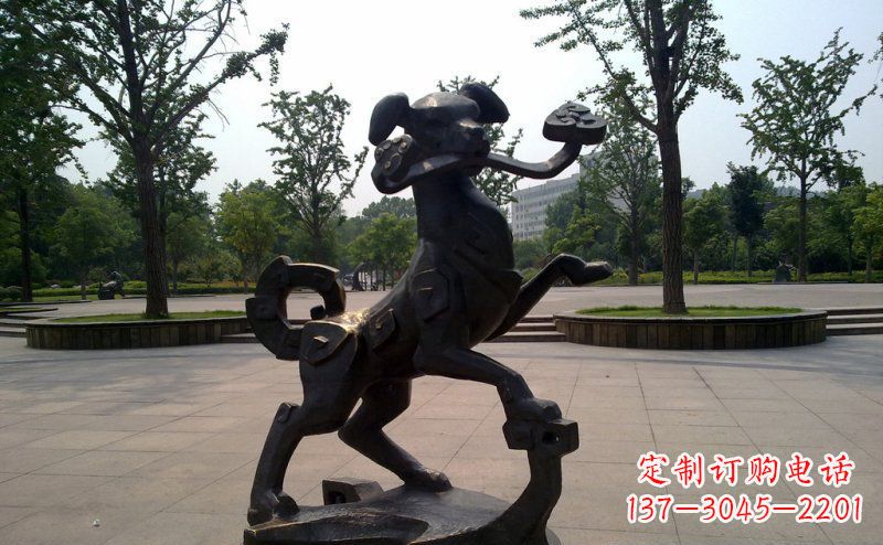 重庆中领雕塑狗动物铜雕
