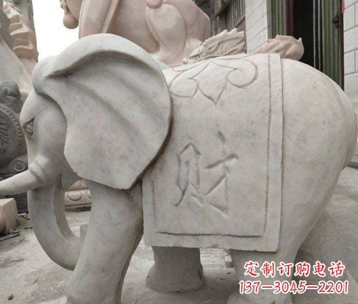 重庆大理石大象雕塑