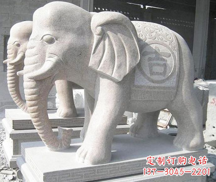 重庆公园环境装饰——经典吉祥大象雕塑