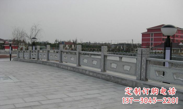 重庆公园仿古石栏板 (2)