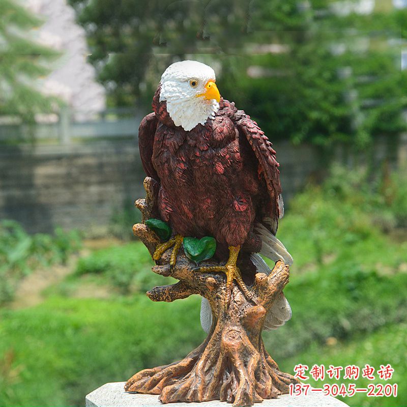 重庆金羽老鹰玻璃钢雕塑