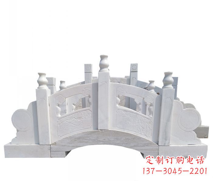 重庆公园汉白玉石拱桥 (2)