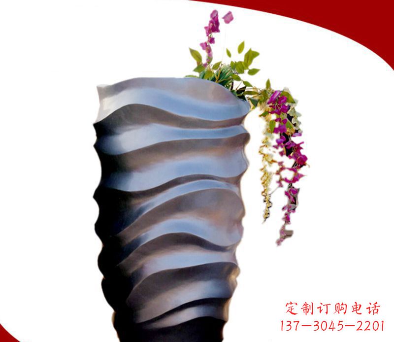 重庆领雕塑花盆景观雕塑