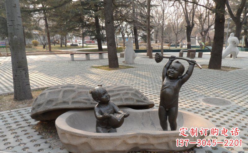 重庆花生娃娃艺术雕塑