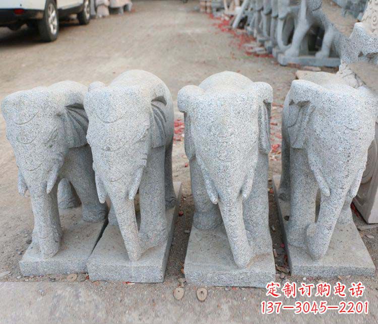 重庆优雅流畅的大象雕塑