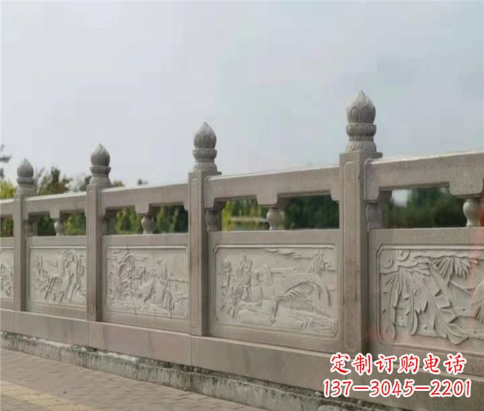 重庆泰山大理石浮雕栏板雕塑
