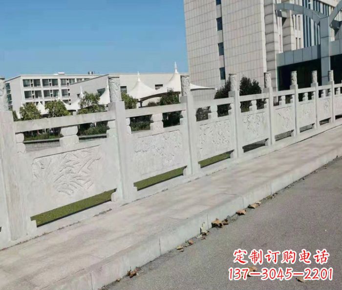 重庆精美大理石浮雕栏板