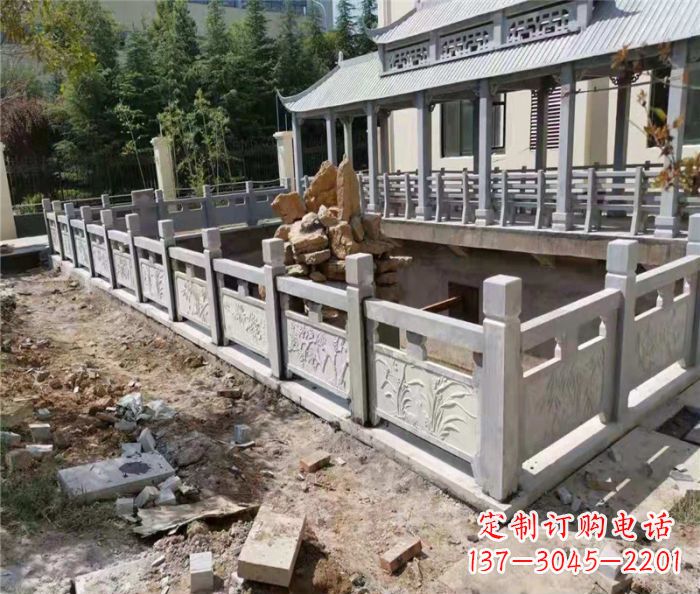 重庆精美大理石浮雕栏板,享受雕塑之美