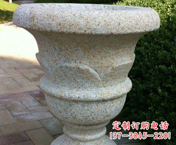 重庆大理石花盆石雕,为您的景观添色彩