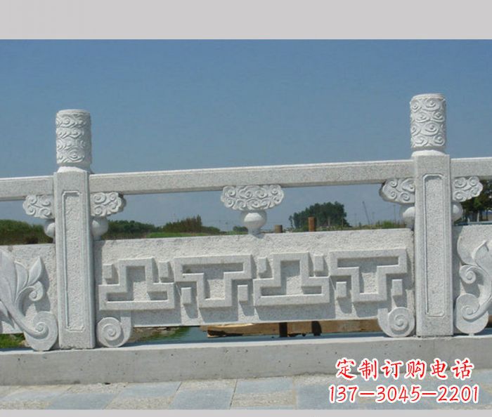 重庆公园景观大理石栏板雕塑