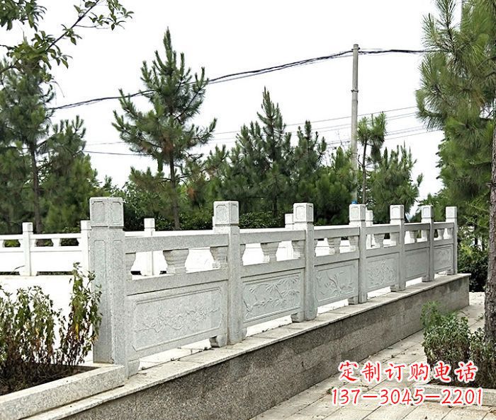 重庆大理石栏板石雕,构筑公园景观
