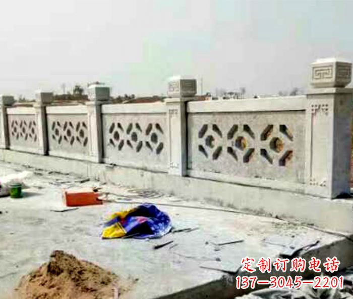 重庆公园大理石栏板石雕