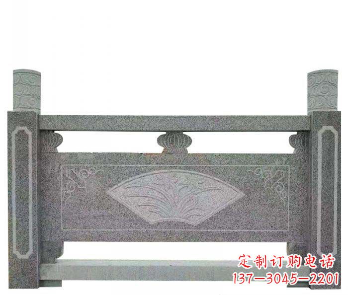 重庆公园景观仿古石雕栏板
