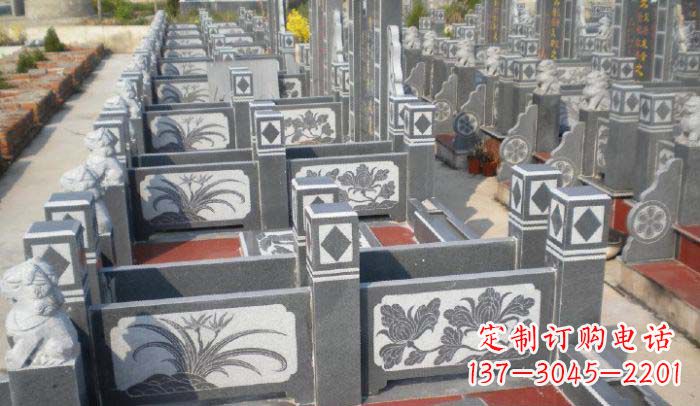 重庆公园景观仿古石栏板 (2)