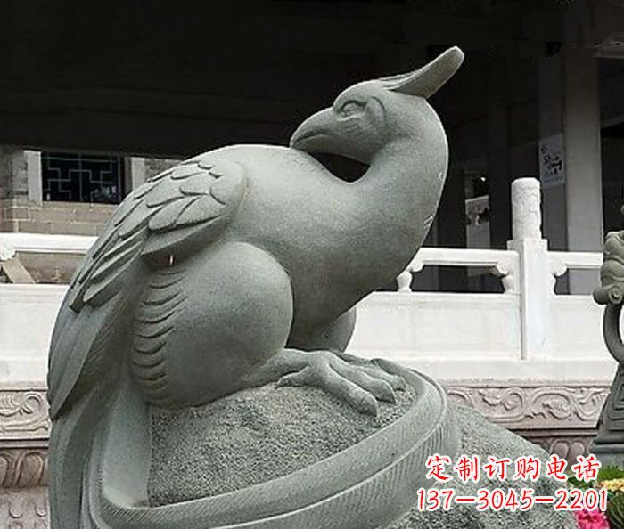 重庆公园景观凤凰石雕
