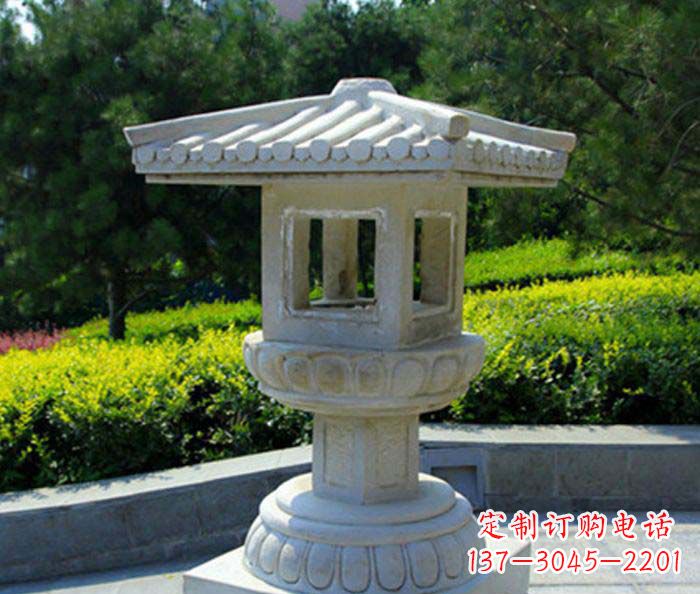 重庆公园景观小型石灯雕塑