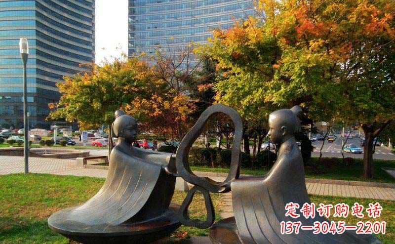 重庆传承传统文化,精心打造精美孔融雕塑