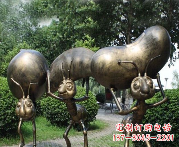 重庆雕刻精灵——蚂蚁铜雕