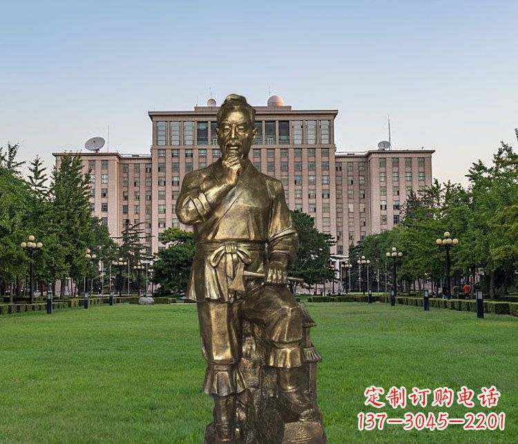 重庆传承古代精湛工艺,精美细腻的鲁班雕塑