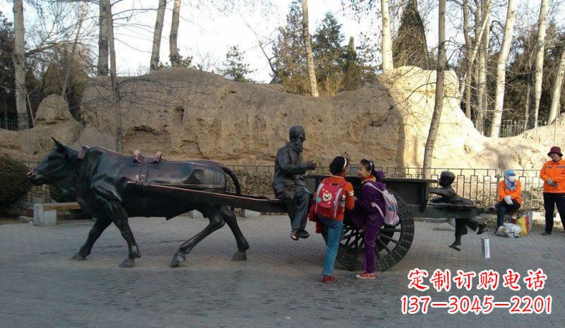 重庆传承历史,记录岁月——领雕塑定制小孩雕塑
