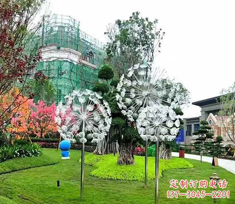 重庆公园蒲公英雕塑
