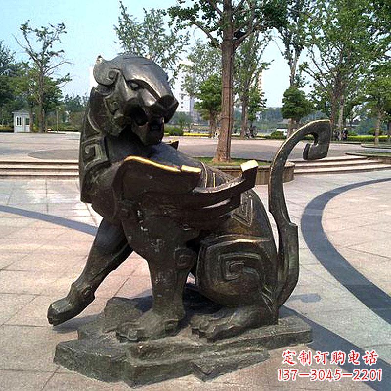 重庆中领雕塑——精美独特的貔貅雕塑