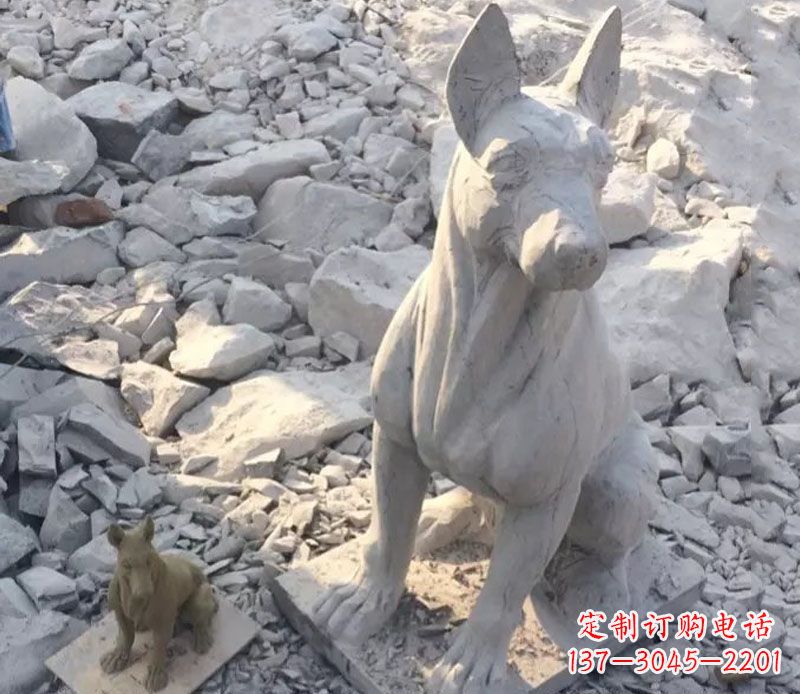 重庆精美工艺十二生肖狗石雕